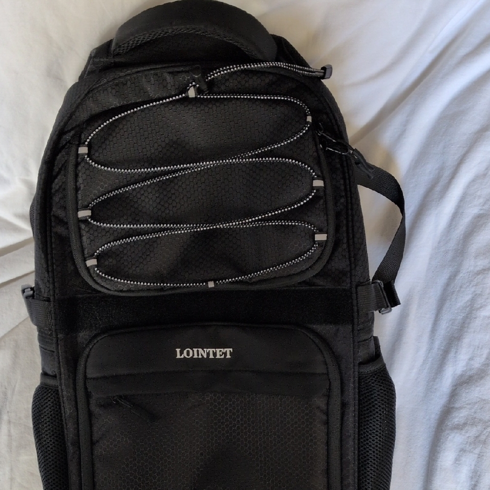 Black Men's Backpack Liontet